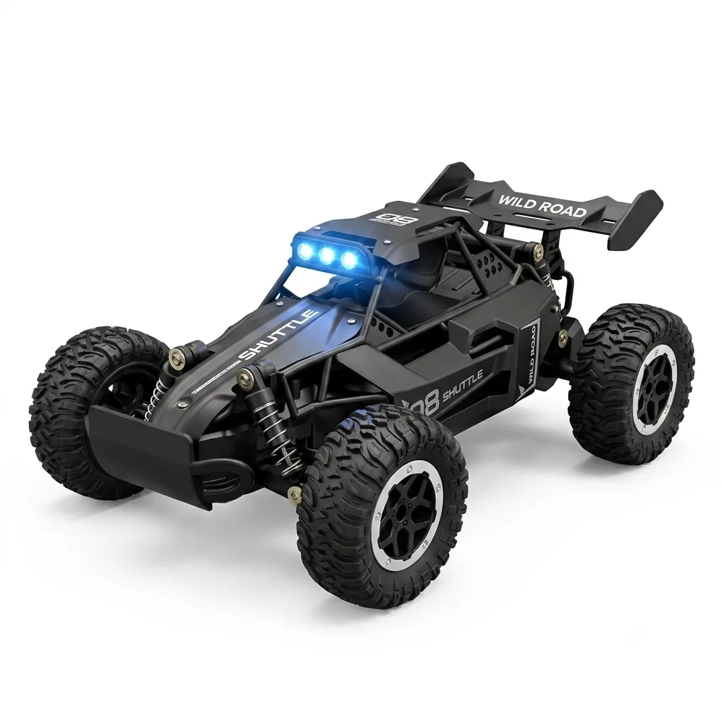ZWN 3699-087 Shuttle Alloy High-Speed RC Car with 2.4GHz remote control and durable alloy racing body