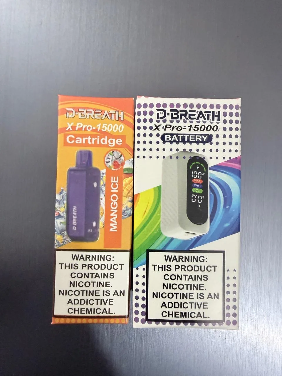 D-BREATH X Pro 15000 Battery & Cartridge Kit product image 2