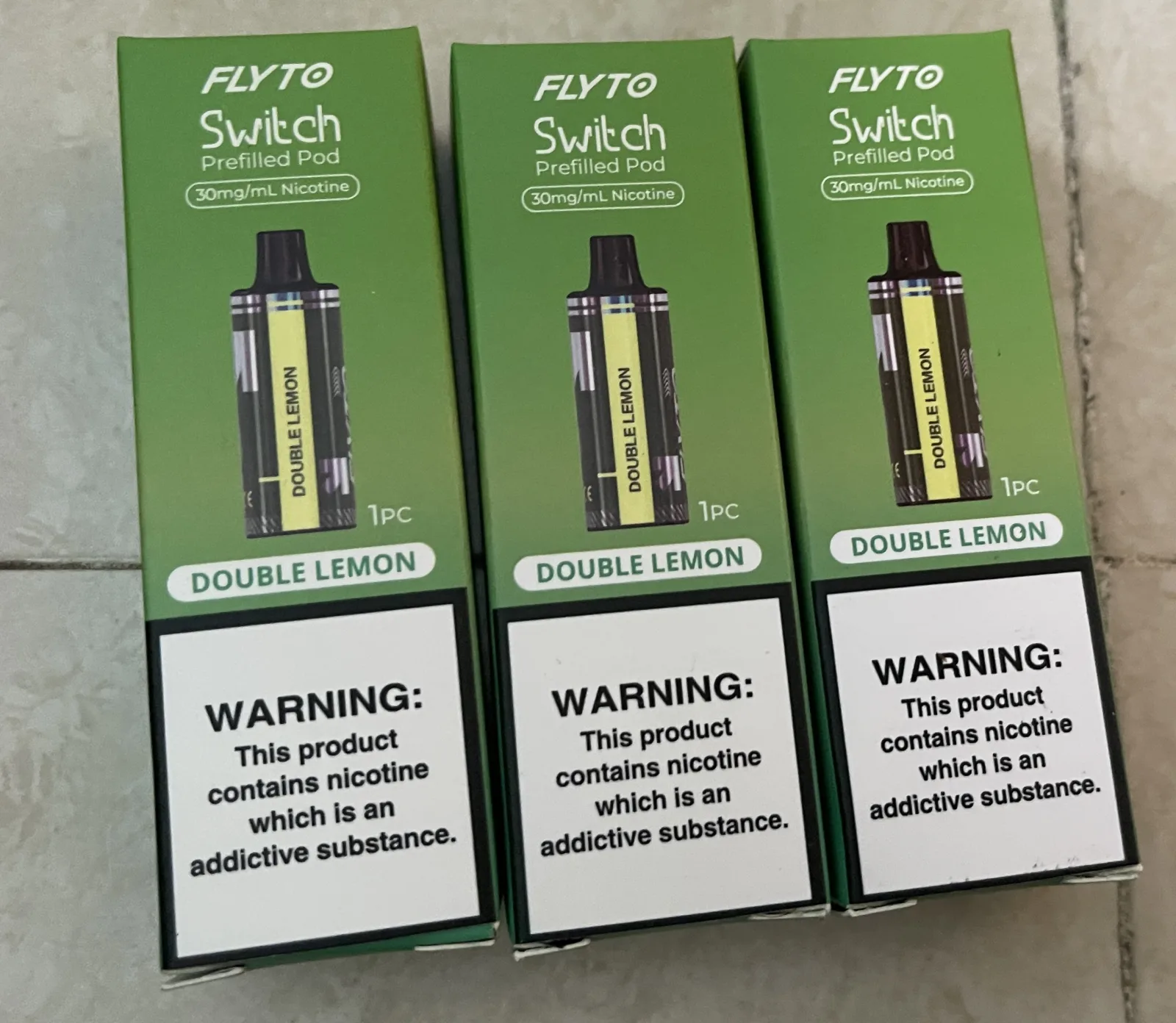 FLYTO Switch Prefilled Pod – Double Lemon Flavor product image 2