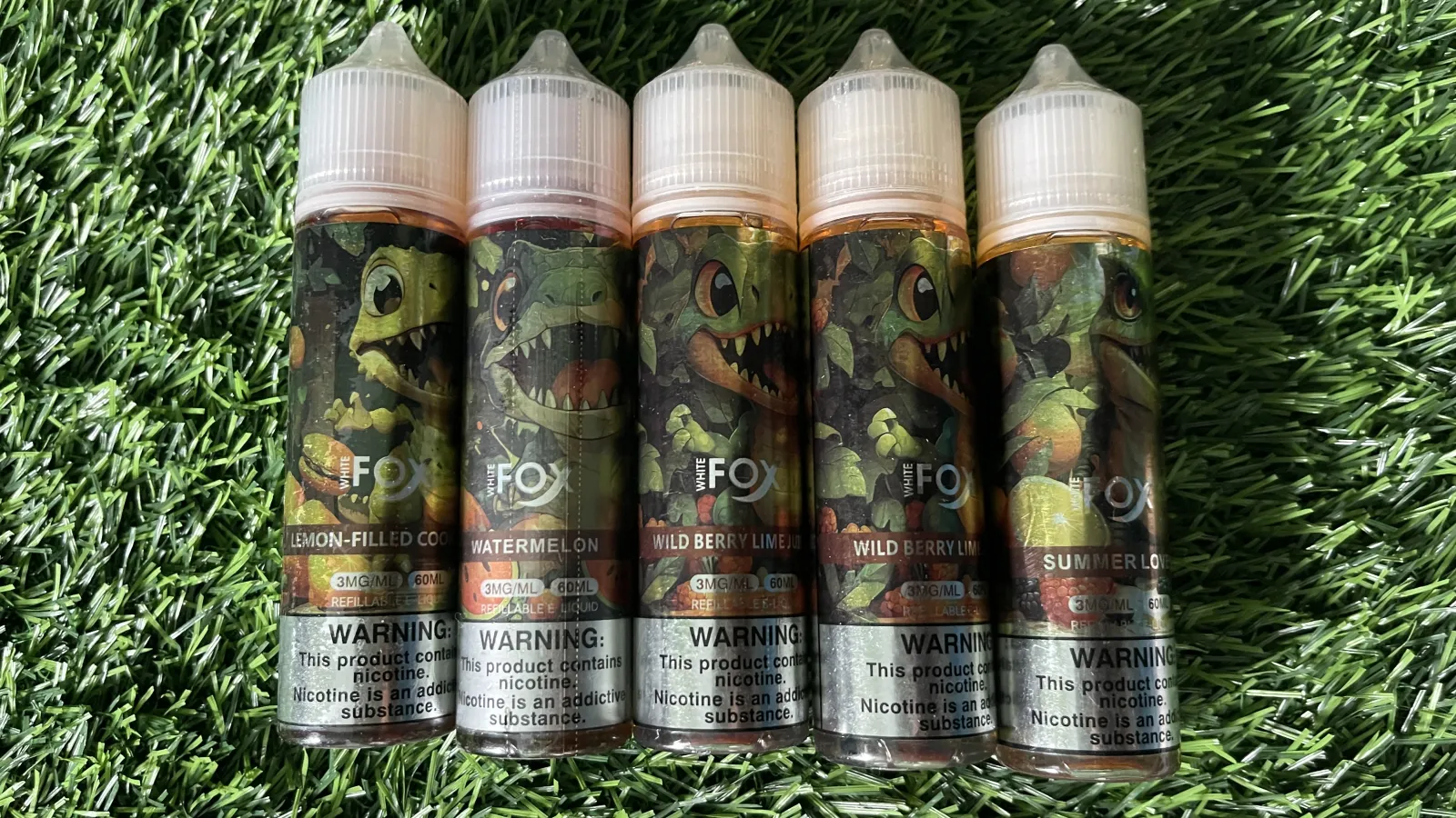 Fox White Freebase E-Liquid 60ml (Multiple Flavors) product image 2